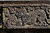 Candi Panataran - central platform called Pendopo Terrace is richly decorated with reliefs and nagas. 